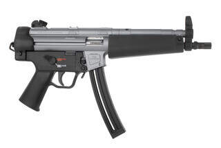 Heckler & Koch MP5 22 LR Semi-Auto Pistol with 9" Barrel and 10 Round Magazine - Grey